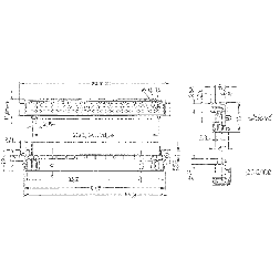 09 03 164 7922 HARTING Steckverbinder DIN41612 C Stecker 64/96P 3-reihig Print