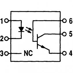 4 N 25 VISHAY SEMICONDUCTORS Optocsatolók