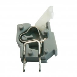 257-401 WAGO PCB Terminal Block CAGE CLAMP w/ Button P5/5,08mm 2,5mm2 24A 1P Grey