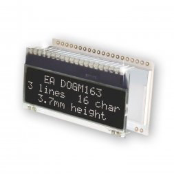 EA DOGM163S-A DISPLAY VISIONS
