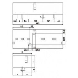 ZRSL EUROCLAMP Sockets and Accessories for Relays