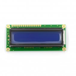 BC 1602A BNHEH (BC1602A-BNHEH$) BOLYMIN LCD karakteres 2x16 STN kék, LED háttérvil.