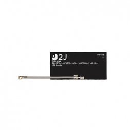 2JF1424P-003.5MC137-UFL 2J ANTENNAS 4G LTE/3G/2G anténa do DPS Microcoax 1,37mm 3,5cm U.FL