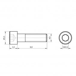 01.16.332 ETTINGER Metal Screws