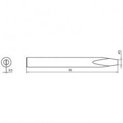 SPI80 235 (4SPI80235-1) WELLER Puntas de soldadura