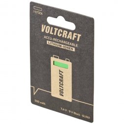 LI-ION 6LR61 VOLTCRAFT (VC-12714055) VOLTCRAFT Rechargeable Batteries