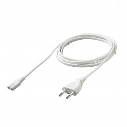 C7 Europe (2PIN power cord) 1.8m apple white (C7Est18aw) SUNNY