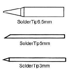 SOLD TIP 6,5mm/PENCIL/1mm STARTEC