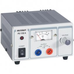 PS-1152A VOLTCRAFT Laboratory Power Supply 1,5-15V/1,5A 22,5W