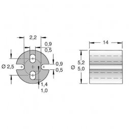 63.51.140 BIVAR Other Accessories for LEDs