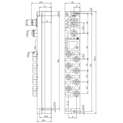 0930 DSL 651 LUMBERG AUTOMATION Industrie-Rund-Steckverbinder