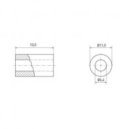 05.56.103 ETTINGER Metal Spacers