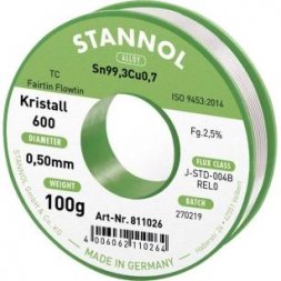 Kristall 600 SnCu0,7NiGe SN100C (993278) STANNOL