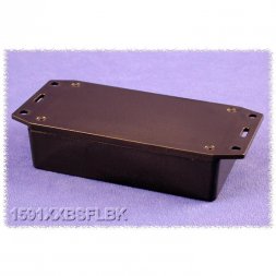 1591XXBSFLBK HAMMOND Krabička ABS FR 113,82x63,32x28,25mm černá IP54