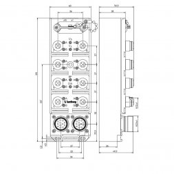 0970 PSL 209 LUMBERG AUTOMATION Industrie-Rund-Steckverbinder