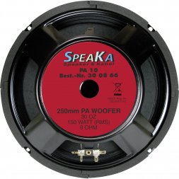 CPA PA-10 (RF-601732) RENKFORCE Tieffrequenz-Lautsprecher / Woofer