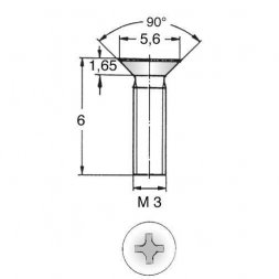 SKZK30-06 (01.12.323) ETTINGER Metal Screws
