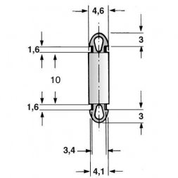 06.74.106 ETTINGER Plastové dištančné stĺpiky pre plošné spoje