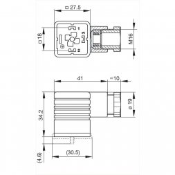 GDMC 3016 sw HIRSCHMANN Conectores industriales rectangulares