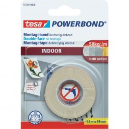 Tape Extra Strong 19mm/1,5m (55740-00001-00) TESA