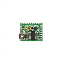 USB UART Board (MIKROE-483) MIKROELEKTRONIKA Płytka rozszerzająca FT232R - interfejs, USB 2.0/UART