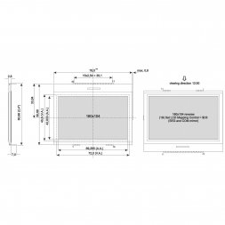 EA DOGXL160L-7 DISPLAY VISIONS Pantallas LCD gráficas