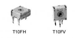 T 10 FV 2,2 M RADIOHM Potentiometres ajustables