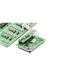 Serial GLCD adapter 128x64 (MIKROE-154) MIKROELEKTRONIKA For Development boards