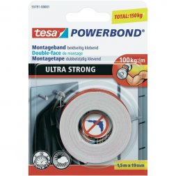 Tape Ultra Strong 19mm/1,5m (55791-01) TESA