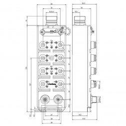 0970 PSL 112 LUMBERG AUTOMATION Industrie-Rund-Steckverbinder