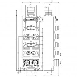 0970 PSL 215 LUMBERG AUTOMATION Industrie-Rund-Steckverbinder