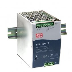 SDR-480-48 MEANWELL AC/DC meniče na DIN lištu