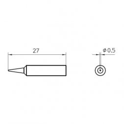 XNT S (T0054486899) WELLER Soldering Tips