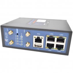 USR-G809 USR IOT Priemyselný, mobilný router 4G VPN 1x WAN, 4x LAN DIN rail