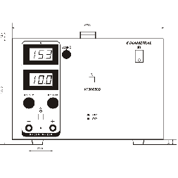 V130R50D-C-BL DIAMETRAL Sursa de alimentare de laborator 0-30V/10A, LED