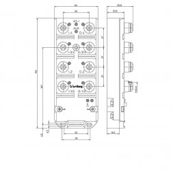 0910 ASL 438 LUMBERG AUTOMATION Conectores industriales circulares