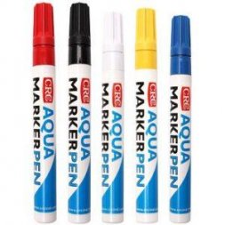 Aqua Marker Pen - Black 15ml CRC