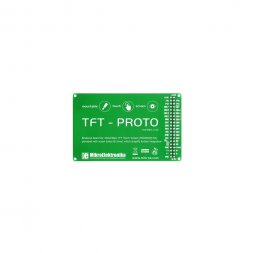 TFT PROTO Board (MIKROE-495) MIKROELEKTRONIKA Moduł wyświetlacza 2,8" 320x240