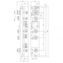 0940 PSL 601 LUMBERG AUTOMATION Okrúhle priemyselné konektory