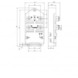 0910 ASL 410 LUMBERG AUTOMATION Conectori industriali circulari