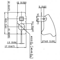 TC-R17-10 RED TRUCOMPONENTS Accessories for Switches