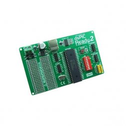 dsPIC-Ready2 Board (MIKROE-450) MIKROELEKTRONIKA For -