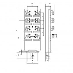 ASBV 8/LED 5-242/10 M LUMBERG AUTOMATION Industrielle Kabelsätze
