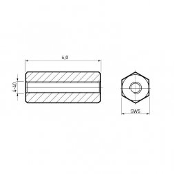 05.07.063 ETTINGER Metal Standoffs