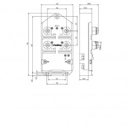 0910 ASL 409 LUMBERG AUTOMATION Conectori industriali circulari