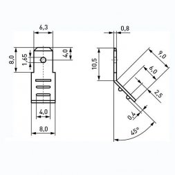 19.68.779 (019.68.779) ETTINGER Quick Connect Terminals