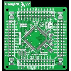 EasyPIC Fusion v7 Empty MCUcard1 100pin TQFP PF (MIKROE-1291) MIKROELEKTRONIKA