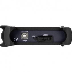 DSO-3074 VOLTCRAFT USB osciloskop 4-kanálový 70MHz 250 MSa/s 16kpts 8 Bit, spektrálny analyzátor