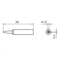 XNT K (T0054486099) WELLER Puntas de soldadura