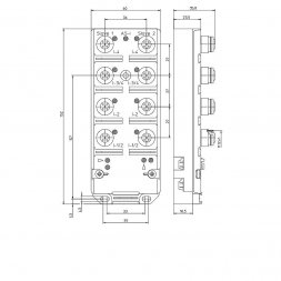 0910 ASL 412 LUMBERG AUTOMATION Conectores industriales circulares